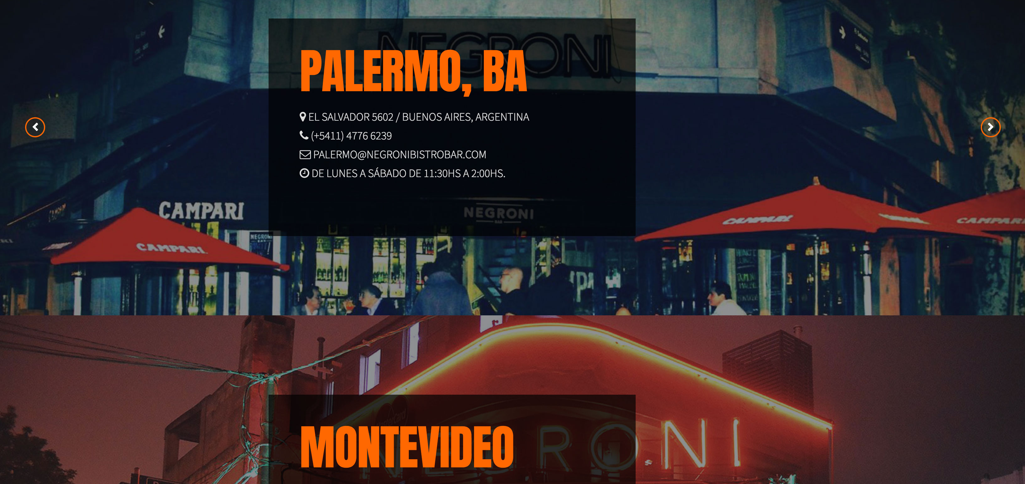 Negroni Web